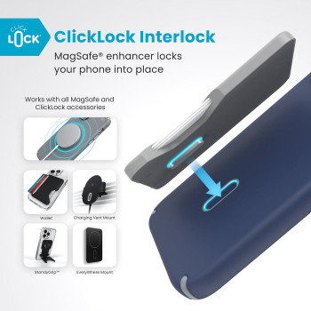 Speck Presidio2 Pro ClickLock un MagSafe maciņš iPhone 16 Plus - Navy