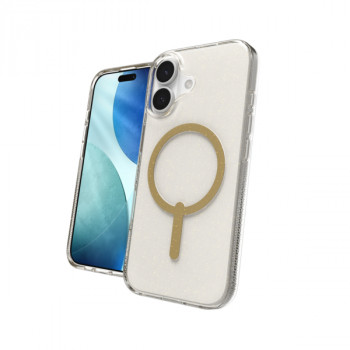 ZAGG Milan Snap iPhone 17 aizsargmaciņš – Glitter Gold