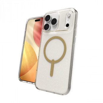 ZAGG Milan Snap iPhone 17 Pro Max maciņš - Glitter Gold