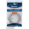 Intellinet Cat6 U/UTP Patch vads, 1,5 m, pelēks, Snagless, varš, 1 Gbps