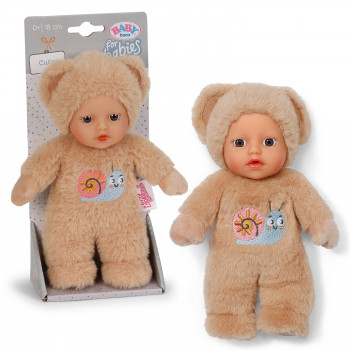 ZAPF CREATION Baby born for babies Cutie 3 Assorted 18cm mīkstā lelle