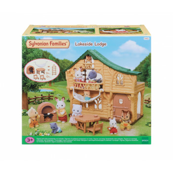 EPOCH Sylvanian Families ezera mājiņas rotaļu komplekts