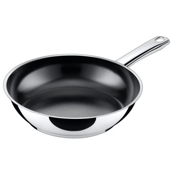 SILIT Talis pannu komplekts ar lāpstiņu, 20 & 24 cm, nerūsējošais tērauds/melns