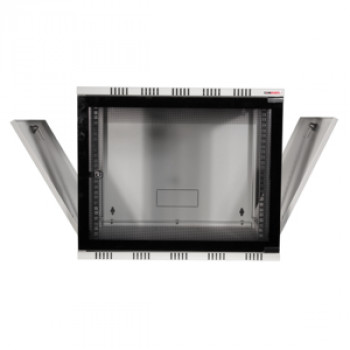 LogiLink 19 inch sienas skapis SOHO Box 6U 540*550, flatpack, pelēks