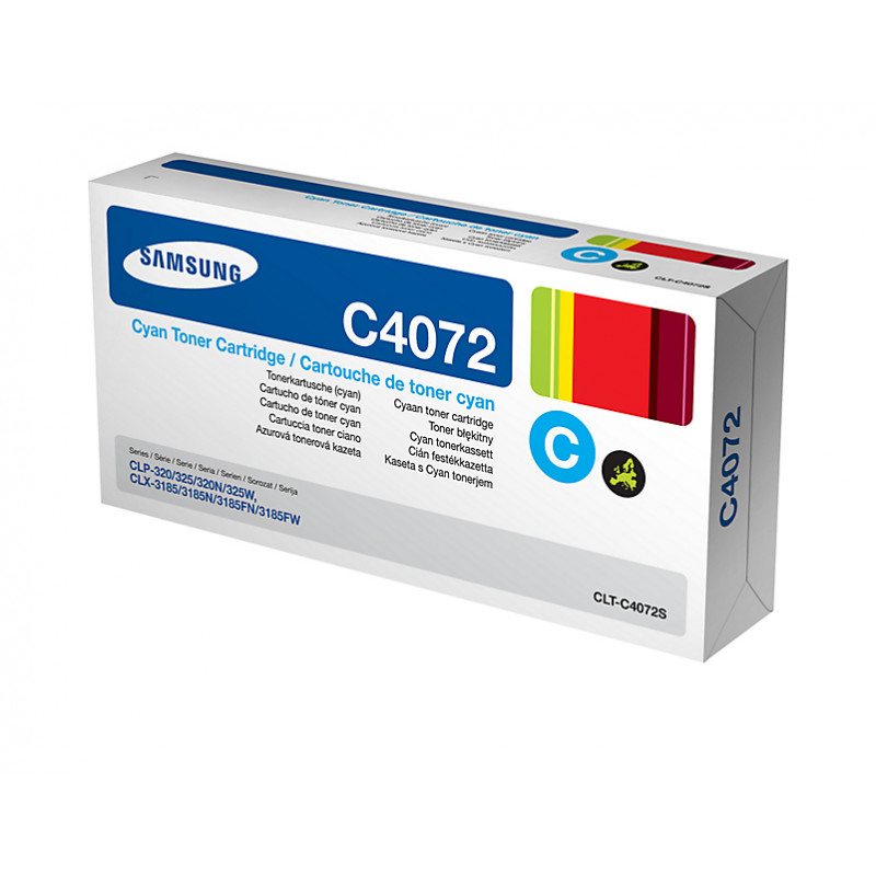 Samsung CLT-K4072S/ELS melnais tonera kārtridžs CLP-320, CLP-325, CLX-3185 sērijām