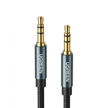 Ugreen AV122 miniJack 3,5mm AUX kabelis 2m (zils)