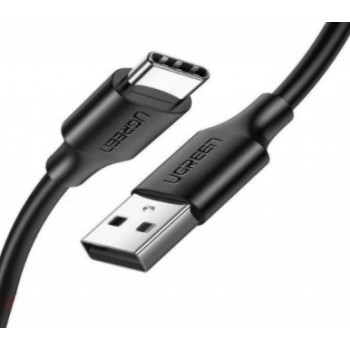 Ugreen US287 USB uz USB-C kabelis, 3m, melns