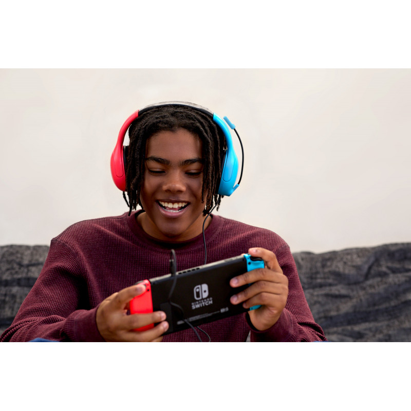 Turtle Beach Airlite Fit vadu spēļu austiņas - Neon Blue & Red TBS-8002-25