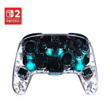 Turtle Beach Afterglow Transparent Wireless RGB spēļu kontrolieris Nintendo Switch 2