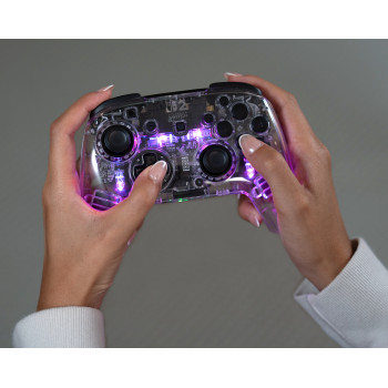 Turtle Beach Afterglow Transparent Wireless RGB spēļu kontrolieris Nintendo Switch 2