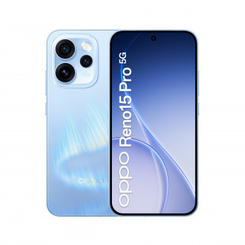 OPPO Reno15 Pro 5G 12/512GB CPH2813 Aurora Blue viedtālrunis