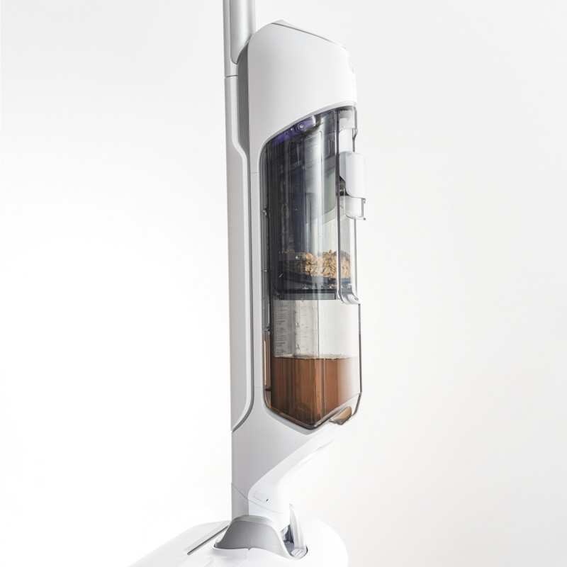 Rowenta GZ7540 X-Clean 10 bezvadu mitrās un sausās tīrīšanas putekļsūcējs, 60 min darbības laiks, pašattīrošs un pašizžāvējošs, LED displejs, 3 režīmi, 0,9 L tīrā ūdens tvertne