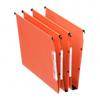 LEITZ Esselte 21630 arhivēšanas mape ar sviru A4 80 mm oranža