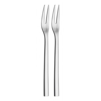 WMF Nuova 2 gab. pasniegšanas dakšiņu komplekts, Cromargan nerūsējošais tērauds 18/10, pulēts, 18,5 cm, mazgājams trauku mašīnā 1291496042