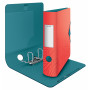 LEITZ Active Urban Chic Lever Arch File A4 82 mm gaiši sarkans Polyfoam Duo-Optik noapaļota mugura (1116-00-20)