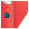 LEITZ Active Urban Chic Lever Arch File A4 82 mm gaiši sarkans Polyfoam Duo-Optik noapaļota mugura (1116-00-20)