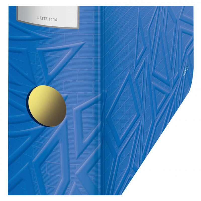 LEITZ Active Urban Chic sviras arhivēšanas mape A4 82 mm Stratos Grey Polyfoam Duo-Optik 1116-00-32