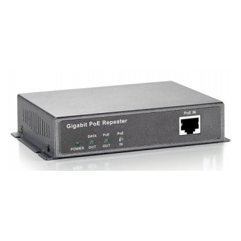 LevelOne POR-0321 2 portu Gigabit PoE atkārtotājs, 802.3af/at/bt