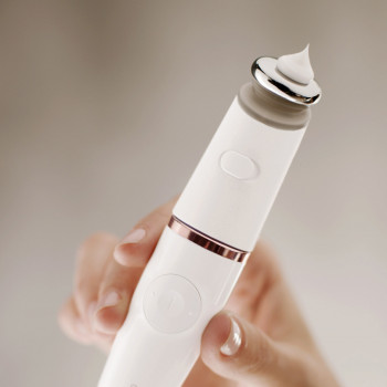 Braun FaceSpa Pro 921 3-in-1 sejas epilators, tīrīšanas birste un tonizēšanas ierīce, bronzas-balta