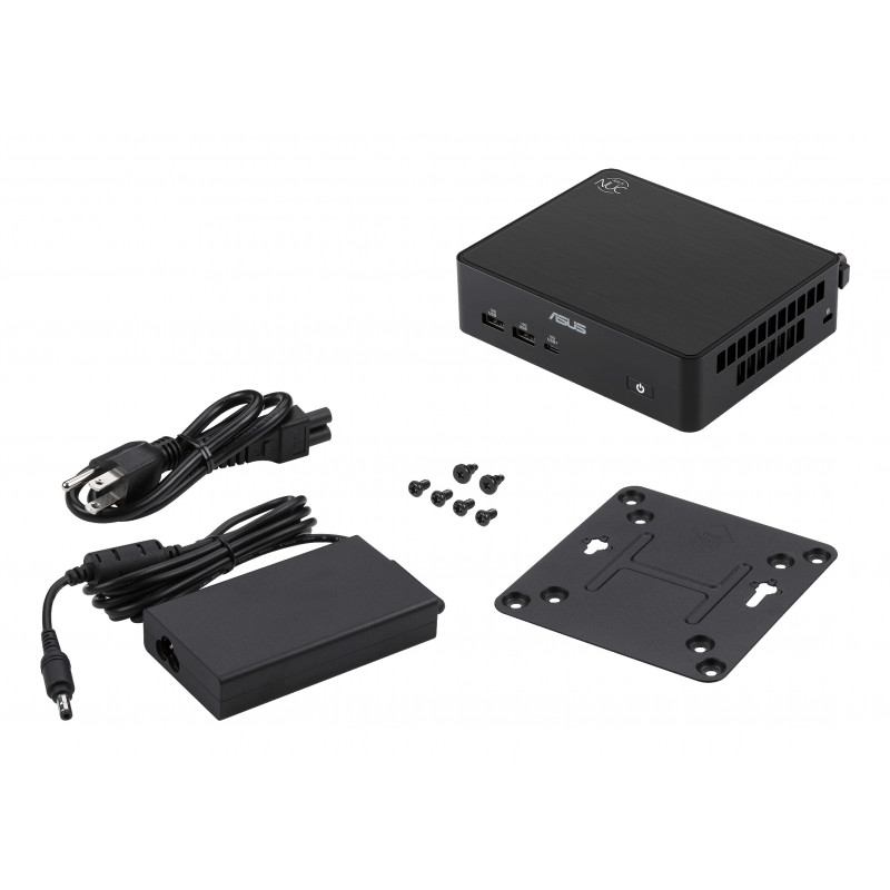 ASUS NUC 16 Pro RNUC16GDKU7684N2 Mini PC ar Intel Core Ultra 7 356H, 32GB RAM, 1TB SSD, Wi-Fi 6E, melns 90AS00Q1-M002L0