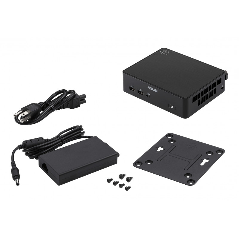 ASUS NUC 16 Pro RNUC16GDKU7684N2 Mini PC ar Intel Core Ultra 7 356H, 32GB RAM, 1TB SSD, Wi-Fi 6E, melns 90AS00Q1-M002L0