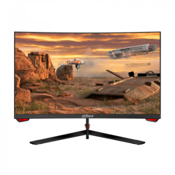 Dahua DHI-LM27-E230C-A5-V2 27 inch Full HD izliekts VA spēļu monitors, 165Hz, 1ms MPRT, FreeSync, DisplayPort, 2x HDMI, VESA 75x75, melns