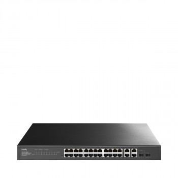 Cudy GS1028ES2 26 portu Gigabit Ethernet komutators ar 2 Combo SFP