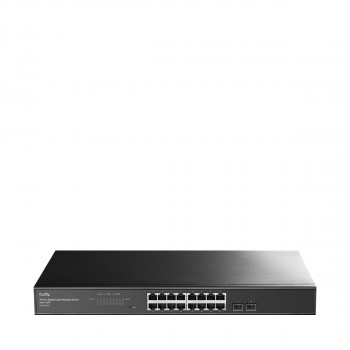 Cudy GS1016ES2 16 portu Gigabit Ethernet komutators ar 2 SFP portiem