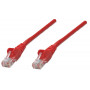 Intellinet Cat6 UTP tīkla kabelis, 2x RJ45, formēti, 7,5 m, sarkans (342193)