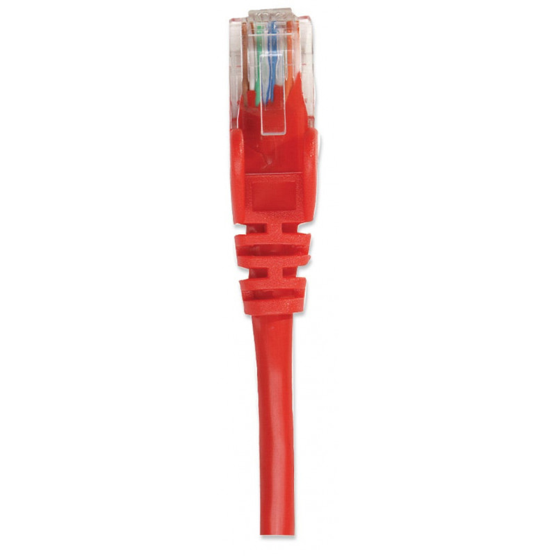 Intellinet Cat6 UTP tīkla kabelis, 2x RJ45, formēti, 7,5 m, sarkans (342193)