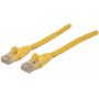 Intellinet Cat6 UTP tīkla kabelis, 2 x RJ-45, liets, 7,5 m, dzeltens (342391)