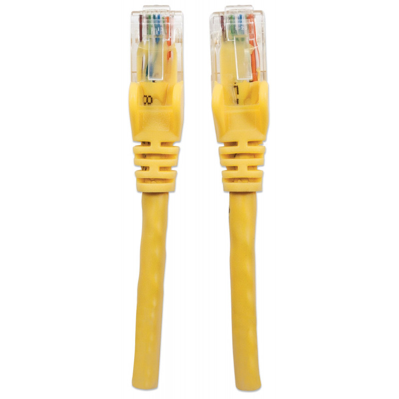Intellinet Cat6 UTP tīkla kabelis, 2 x RJ-45, liets, 7,5 m, dzeltens (342391)