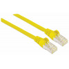 Intellinet High Performance Cat.7 SFTP tīkla savienojuma kabelis, 15 m, RJ-45 male to RJ-45 male, dzeltens, bez halogēniem, snagless 741125