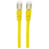 Intellinet High Performance Cat.7 SFTP tīkla savienojuma kabelis, 15 m, RJ-45 male to RJ-45 male, dzeltens, bez halogēniem, snagless 741125