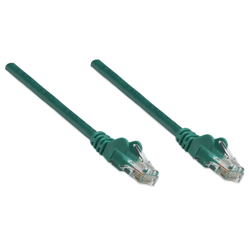 Intellinet Cat6 UTP tīkla kabelis, RJ45, liets, 7,5 m, zaļš 342520