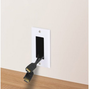 MANHATTAN CL3 4K@60Hz ātrdarbības HDMI kabelis ar Ethernet sienas ieguldīšanai, 5 m, melns (356978)