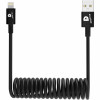 DEQSTER 50-733760 Lightning kabelis 0,8 m, melns