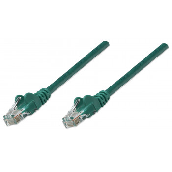 Intellinet Cat6 UTP savienojuma kabelis, 2 x RJ-45, liets, 5,0 m, zaļš (343718)