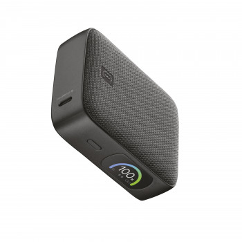 Cellularline Powerview IQ 10000 mAh power banka, 45 W, USB-C / USB-A, IQ displejs 61435