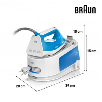 Braun CareStyle 1 IS1012BL tvaika gludekļu stacija, zila