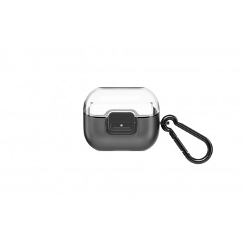 Samsung Galaxy Clip Case for Buds 3 Pro caurspīdīgs TPU aizsargapvalks ar karabīni GP-FPR630HICBW