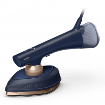 Philips OneTurn 2-in-1 tvaika gludeklis GC215/20 Navy Blue