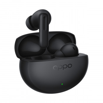 OPPO Enco Air5 Pro bezvadu austiņas ar trokšņu slāpēšanu, melnas