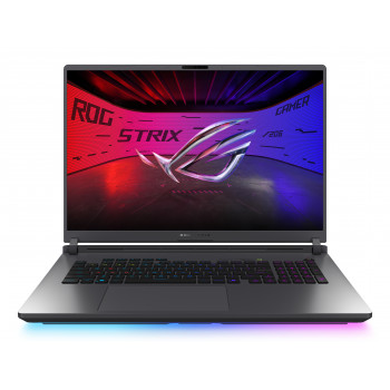 ASUS ROG Strix G18 G815LW-SA358W spēļu portatīvais dators, 18 collu WQXGA Mini LED 240Hz, Intel Core Ultra 9 290HX Plus, GeForce RTX 5080 16GB, 64GB DDR5, 1TB SSD, Windows 11 Home, vācu QWERTZ tastatūra