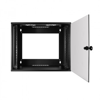 LogiLink 19 inch sienas skapītis ECO 6U melns (W06C55B)