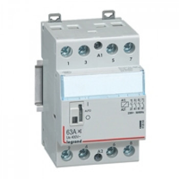 Legrand 412563 2 polu moduļu kontaktors 25 A 230 V AC DIN sliedei