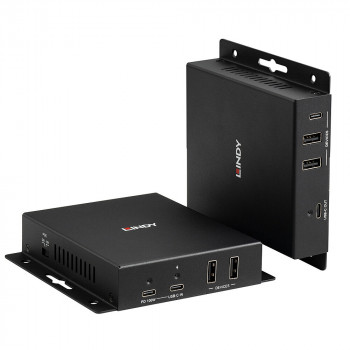 Lindy 100m Cat.6A Type C 4K60 video un datu HDBaseT 3.0 pagarinātājs (39347)