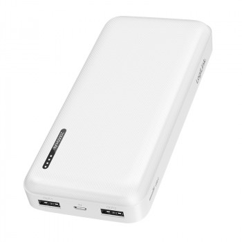 LogiLink PA0323W Pārnēsājamais akumulators 20000 mAh Balts - 2x USB-A, 1x USB-C, 20W PD