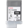 Canon PFI-102MBK matēti melna pigmenta tintes tvertne 130 ml imagePROGRAF iPF500, iPF600, iPF700, iPF710, iPF720