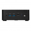 MSI Cubi NUC 1M-021DE Mini dators Barebone - Intel Core 5 120U, 8GB RAM, 512GB SSD, Windows 11 Pro, melns 00B0B111-021